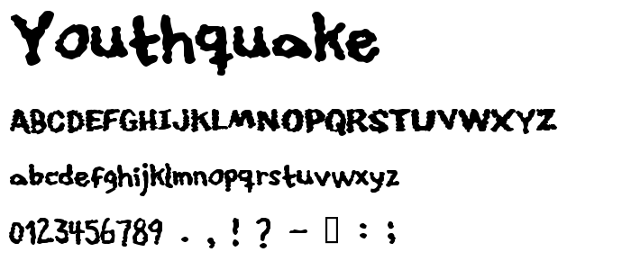 Youthquake font