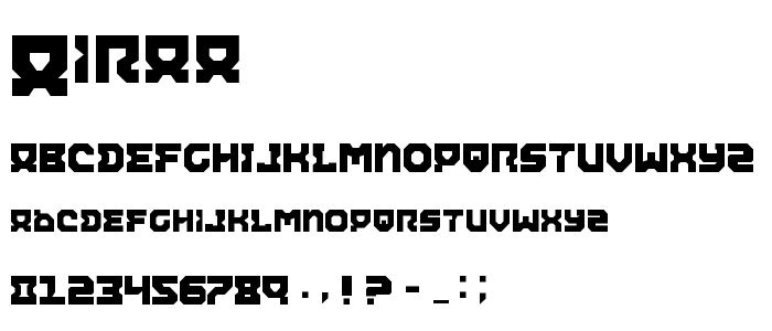 Airaa font