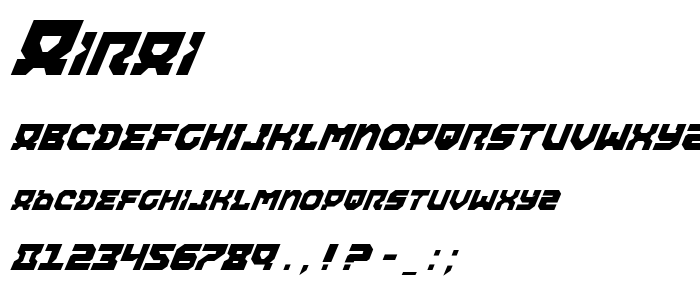 Airai font