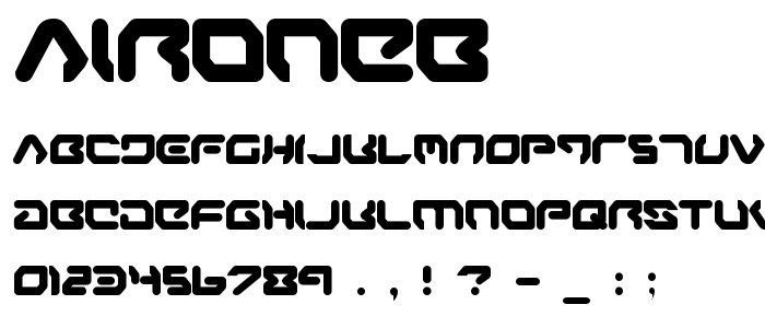 Aironeb font