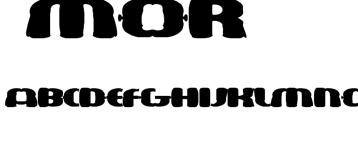 Amor font