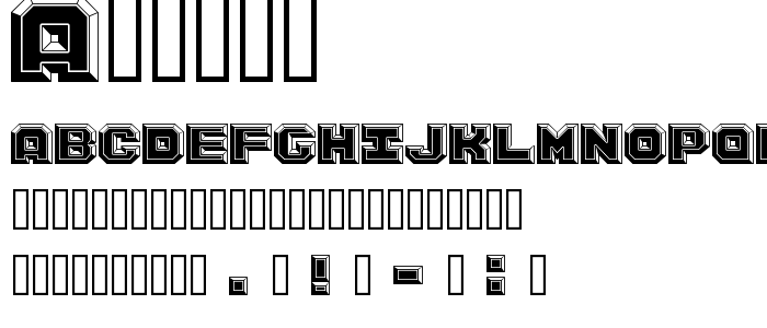 Argebl font