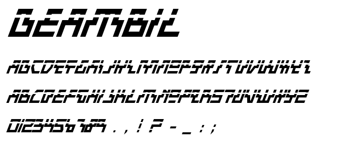 Beambil font