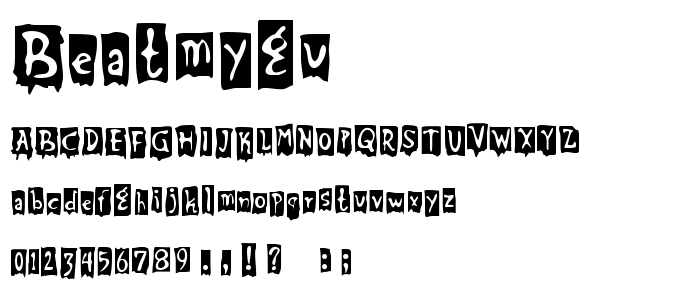 Beatmygu font