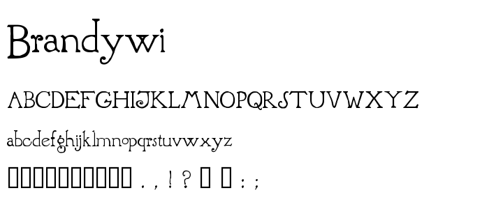 Brandywi font