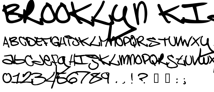 Brooklyn_Kid font