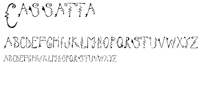 Cassatta font