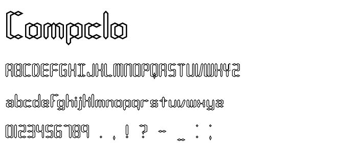 Compc1o font