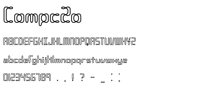 Compc2o font