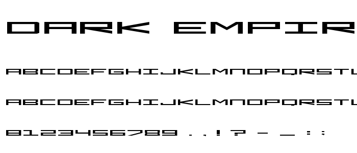 Dark_Empire font