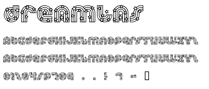 Dreamlas font