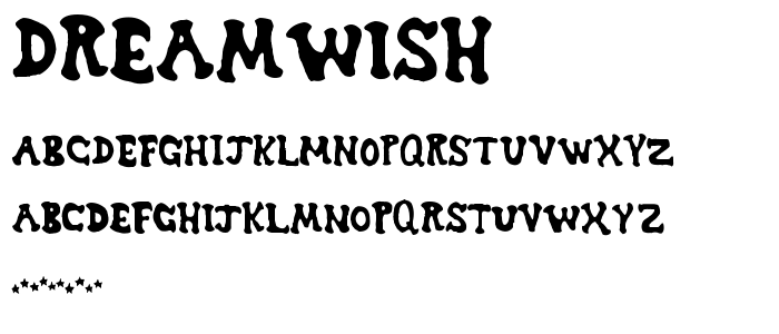 Dreamwish font