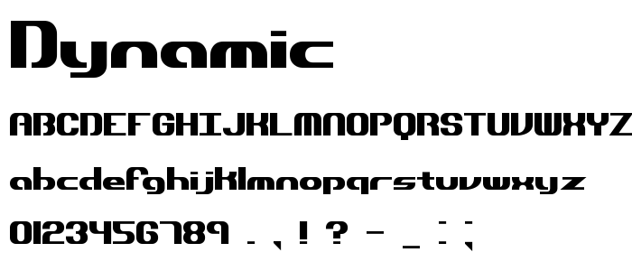 Dynamic font