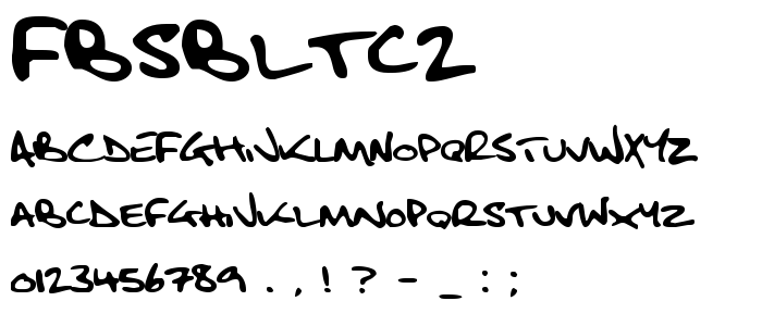 Fbsbltc2 font