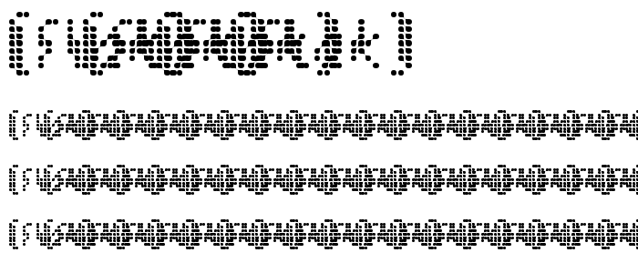 Flak font