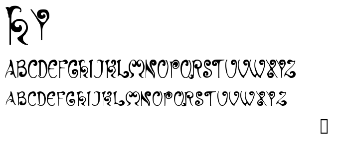 Hy font