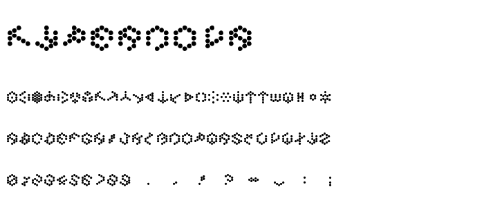 Hypernova font