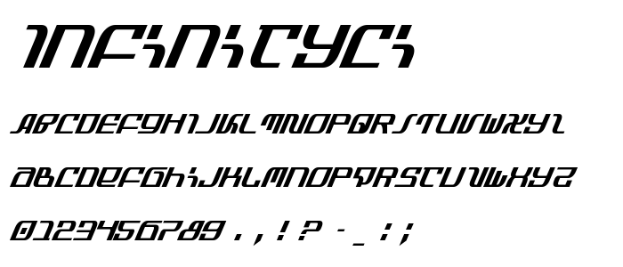 Infinityci font