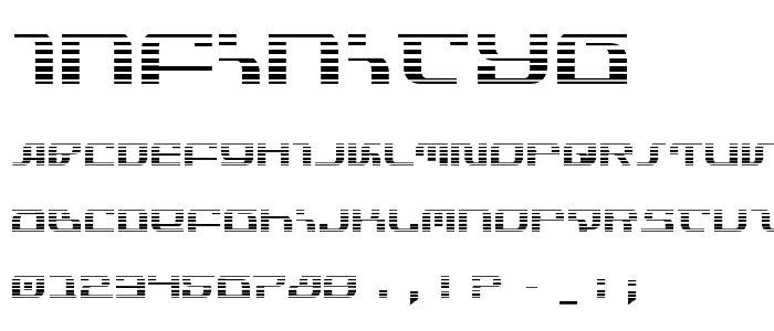 Infinityg font