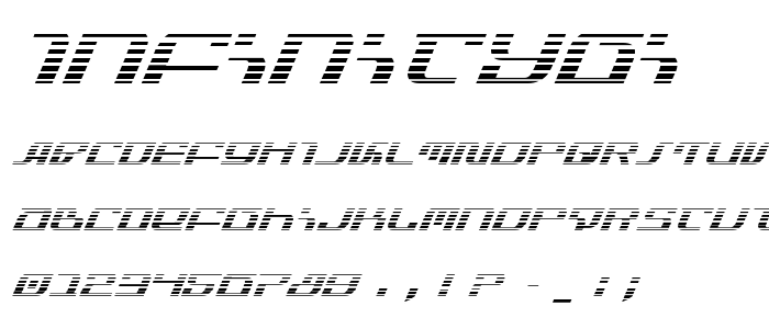 Infinitygi font