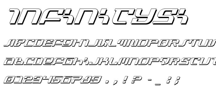 Infinitysi font