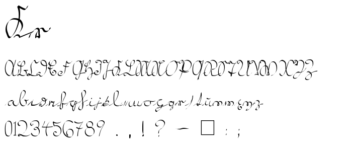 Kr font