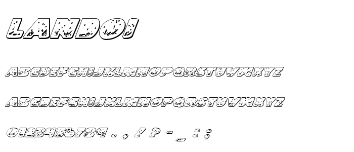 Landoi font