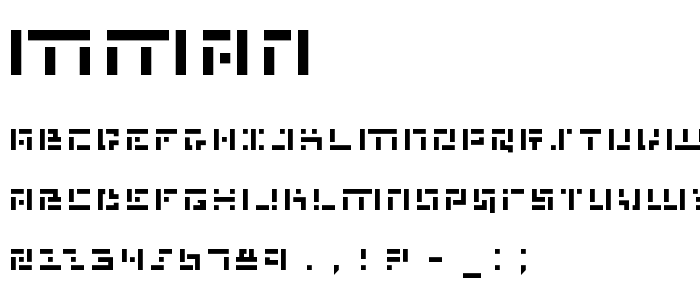 Mman font