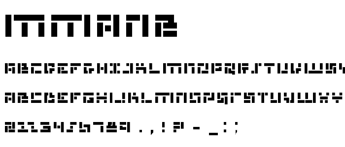 Mmanb font