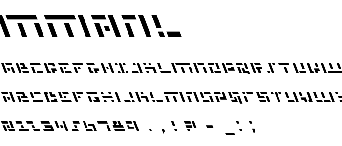 Mmanl font