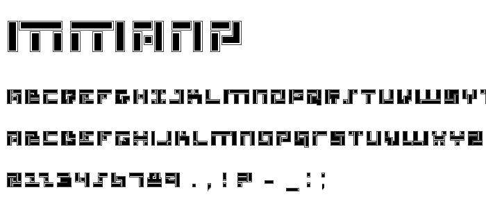 Mmanp font