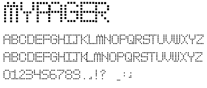 Mypager font