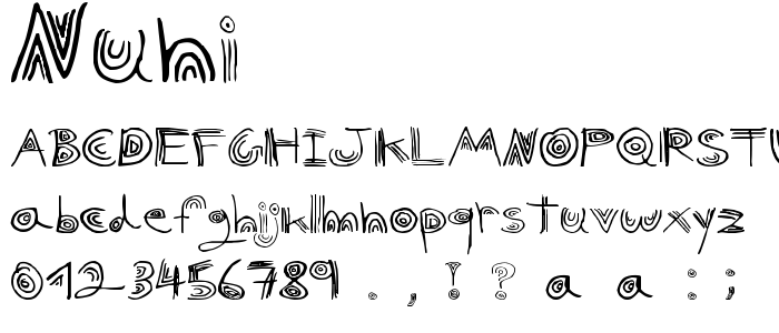 Nuni font