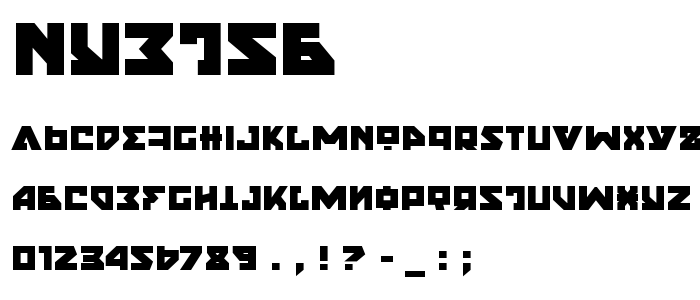 Nyetsb font