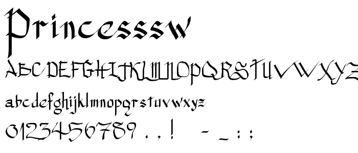 Princesssw font