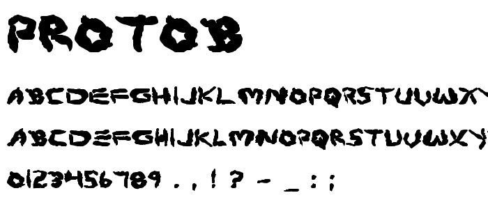 Protob font