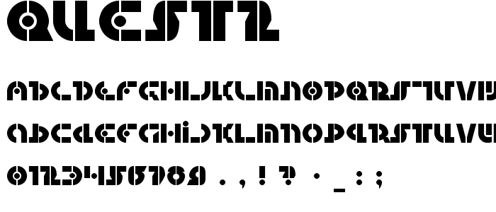 Quest2 font