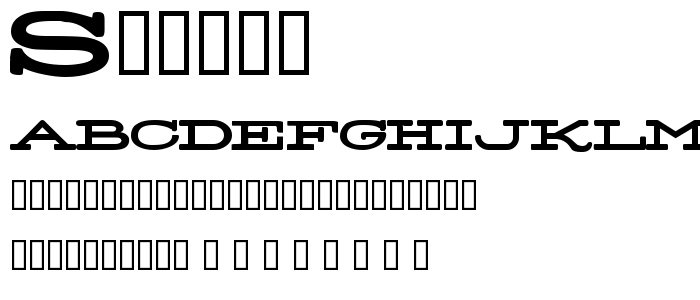 Stereo font