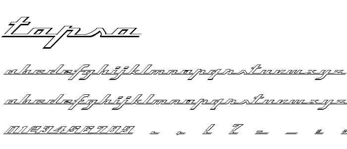 Topso font