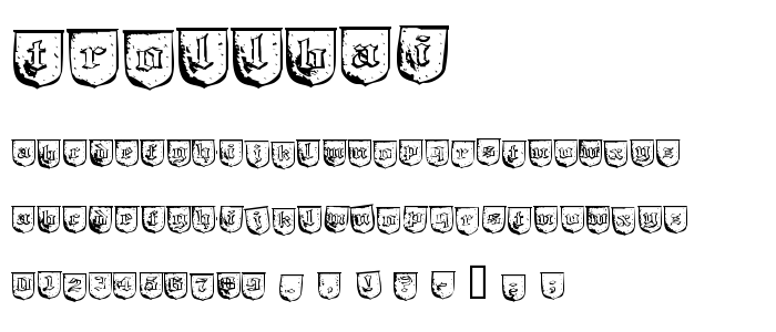 Trollbai font