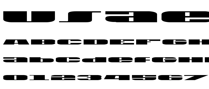 Usae font