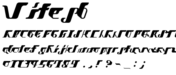 Vitesb font